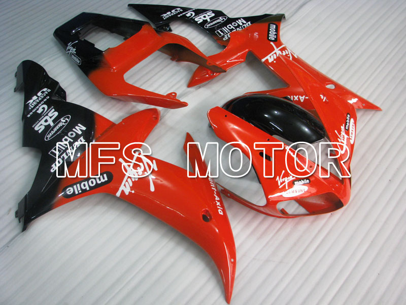 Yamaha YZF-R1 2002-2003 Injection ABS Carénage - Others - Noir rouge - MFS3294