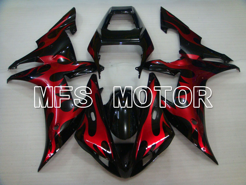 Yamaha YZF-R1 2002-2003 Injection ABS Carénage - Others - Noir rouge - MFS3296