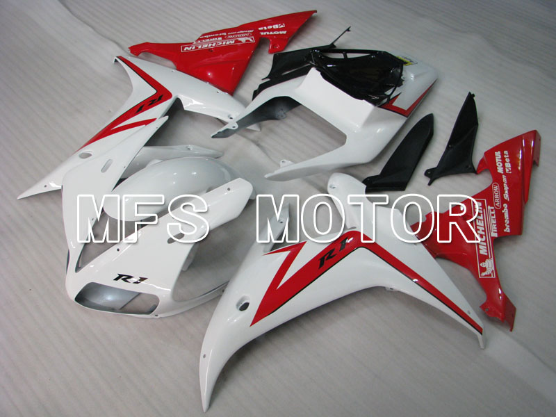 Yamaha YZF-R1 2002-2003 Injection ABS Fairing - Factory Style - Red White - MFS3300