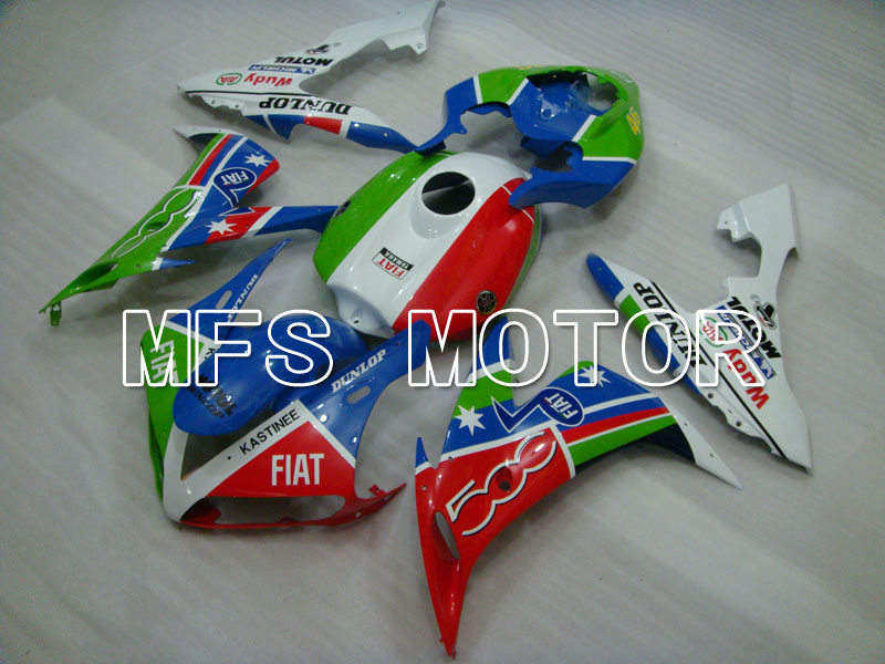 Yamaha YZF-R1 2004-2006 Injection ABS Fairing - FIAT - Blue Green Red White - MFS3304