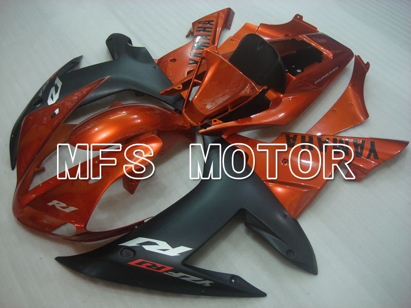 Yamaha YZF-R1 2002-2003 Injection ABS Fairing - Factory Style - Black Orange - MFS3309