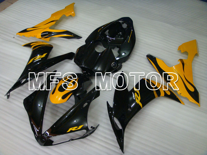 Yamaha YZF-R1 2004-2006 Injection ABS Fairing - Factory Style - Black Yellow - MFS3310