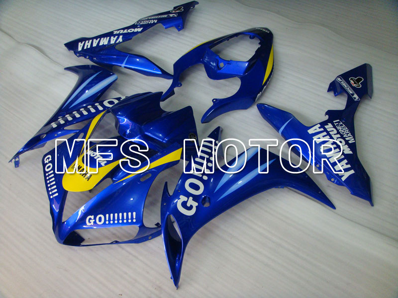 Yamaha YZF-R1 2004-2006 Injection ABS Fairing - GO!!!!!!! - Blue - MFS3312