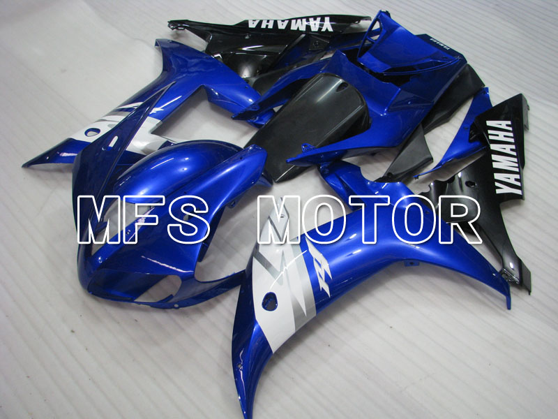 Yamaha YZF-R1 2002-2003 Injektion ABS Verkleidung - Fabrik Style - Blau Schwarz - MFS3332