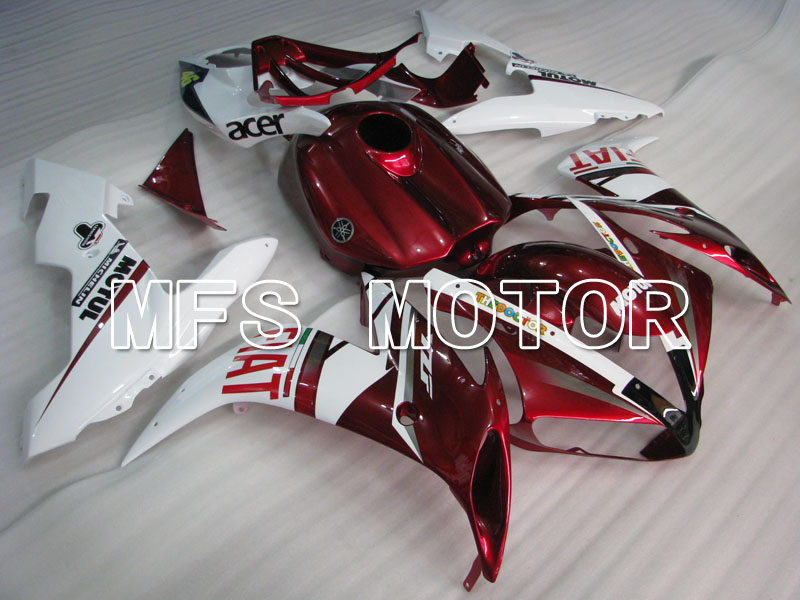 Yamaha YZF-R1 2004-2006 Injection ABS Fairing - FIAT - Red White - MFS3347