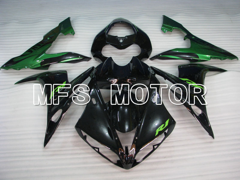 Yamaha YZF-R1 2004-2006 Injection ABS Fairing - Factory Style - Green Black - MFS3355