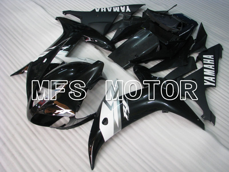 Yamaha YZF-R1 2002-2003 Carenado ABS de inyección - Fábrica Style - Negro Blanco - MFS3362