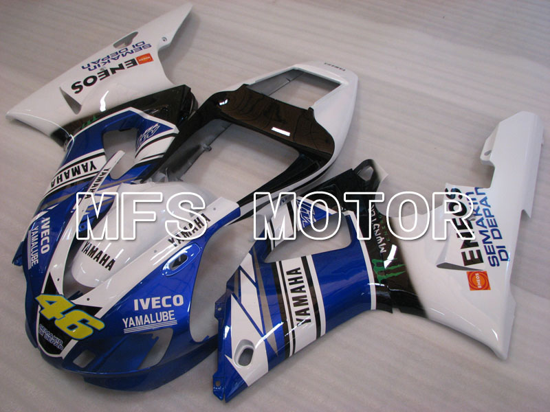 Yamaha YZF-R1 1998-1999 Injection ABS Fairing - ENEOS - Blue White - MFS3387