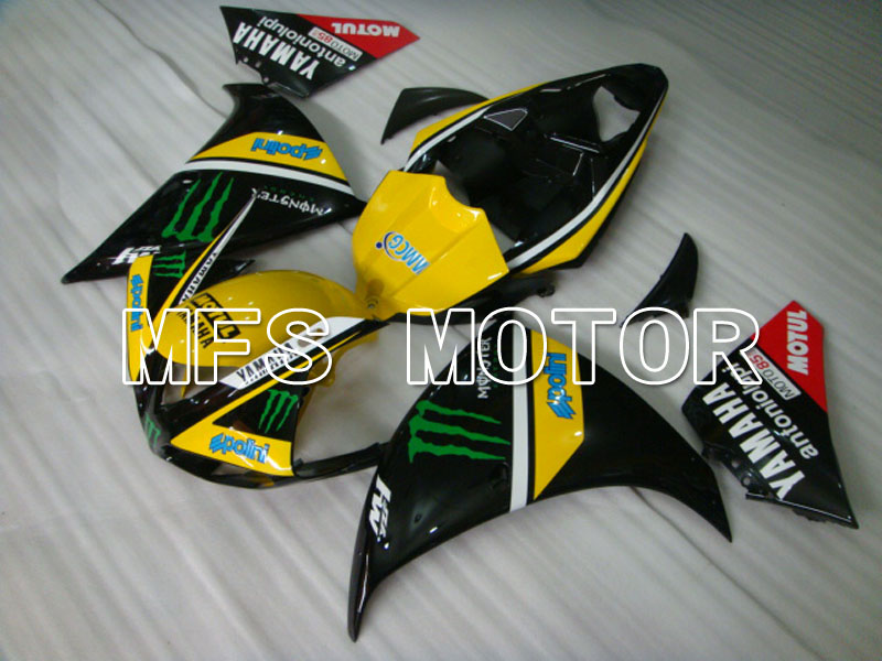 Yamaha YZF-R1 2009-2011 Injection ABS Fairing - Monster - Black Yellow - MFS3388