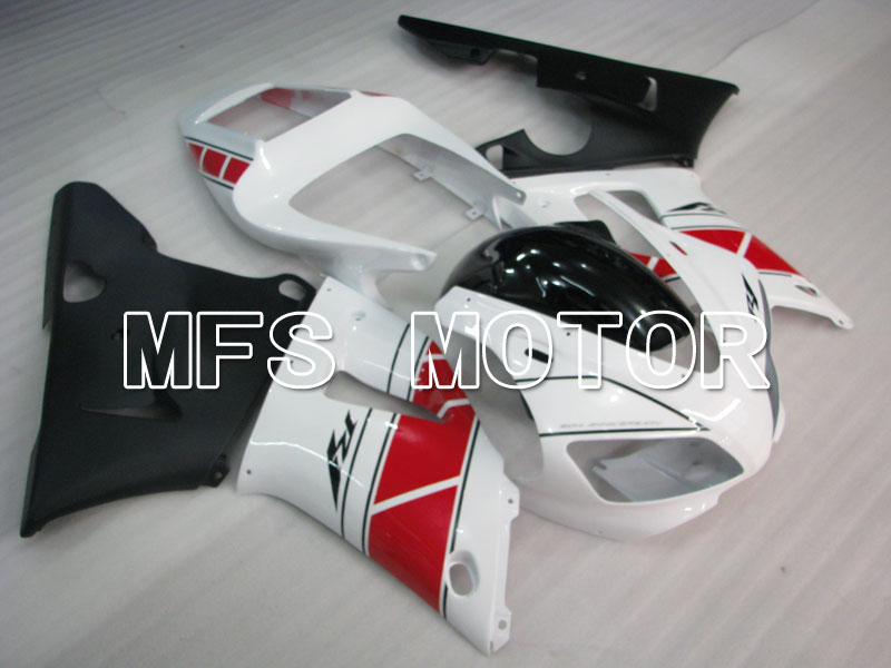 Yamaha YZF-R1 1998-1999 Injection ABS Fairing - Factory Style - Black White - MFS3401