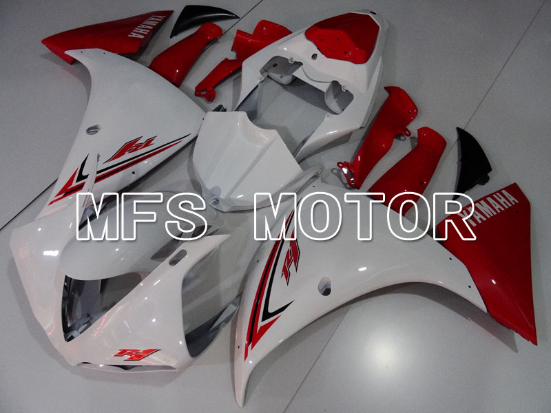 Yamaha YZF-R1 2009-2011 Injection ABS Carénage - Usine Style - rouge blanc - MFS3444