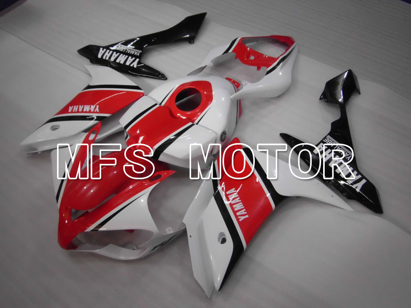 Yamaha YZF-R1 2007-2008 Injection ABS Fairing - Factory Style - White Red - MFS3446