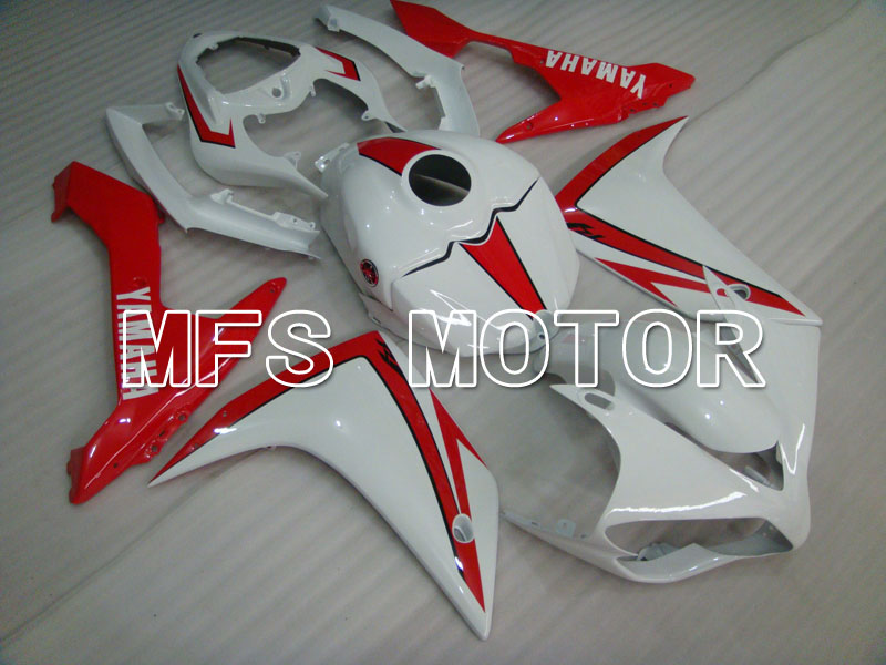 Yamaha YZF-R1 2007-2008 Injection ABS Fairing - Factory Style - White Red - MFS3448