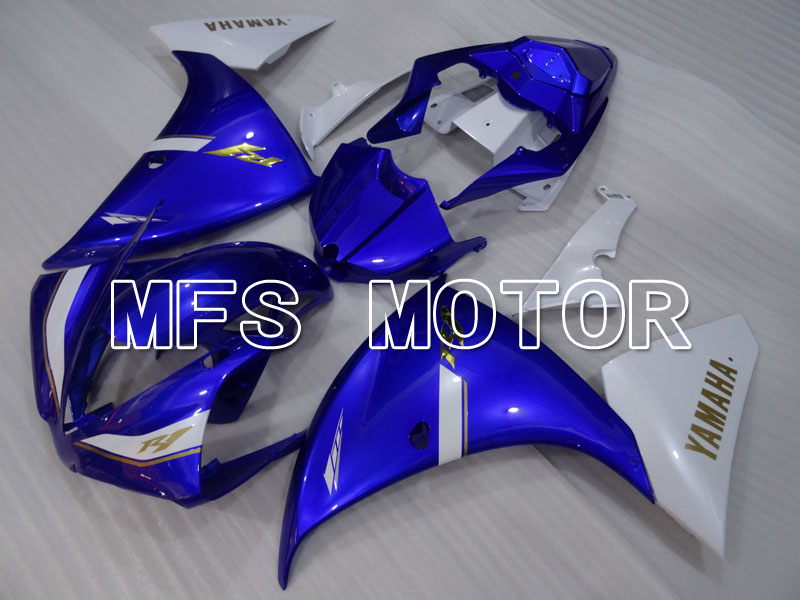 Yamaha YZF-R1 2012-2014 Injection ABS Fairing - Factory Style - White Blue - MFS3473