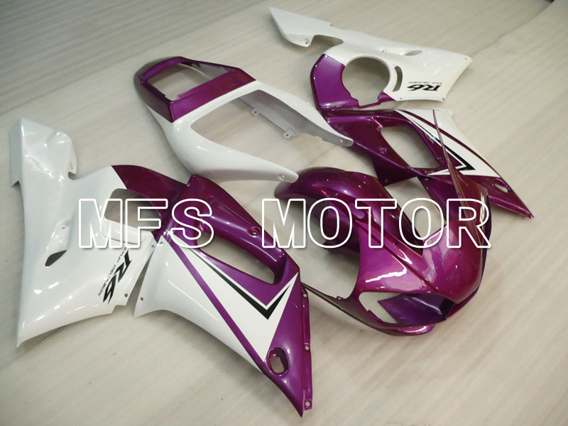 Yamaha YZF-R6 1998-2002 Injection ABS Fairing - Factory Style - Purple White - MFS3493