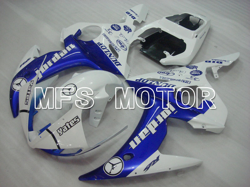Yamaha YZF-R6 2003-2004 Injection ABS Fairing - Jordan - Blue White - MFS3495