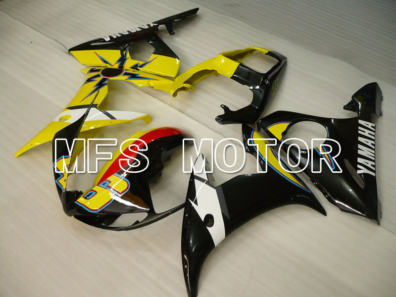 Yamaha YZF-R6 2003-2004 Injection ABS Fairing - Others - Yellow Black - MFS3504