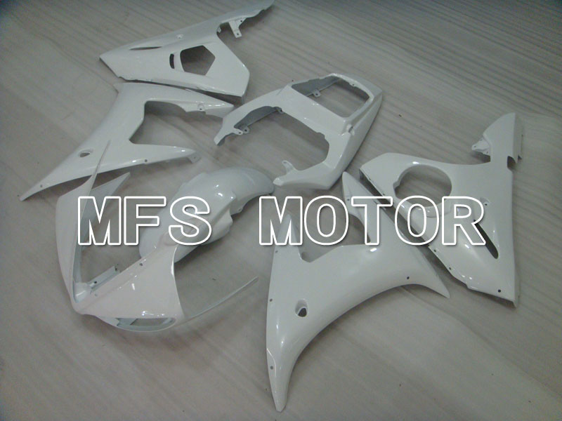 Yamaha YZF-R6 2003-2004 Injection ABS Fairing - Factory Style - White - MFS3509