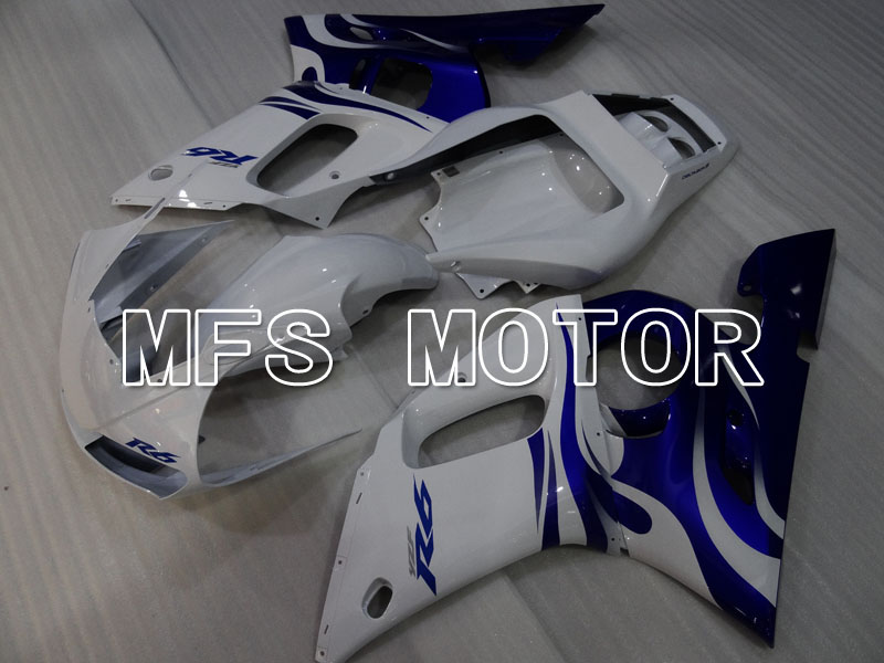 Yamaha YZF-R6 1998-2002 Injection ABS Fairing - Factory Style - Blue White - MFS3517
