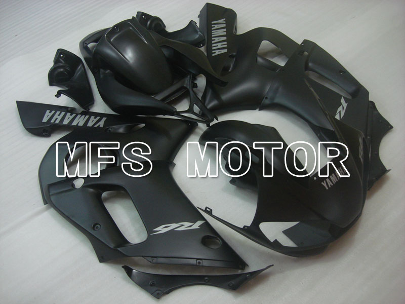 Yamaha YZF-R6 1998-2002 Carenado ABS de inyección - Fábrica Style - Negro Mate - MFS3523