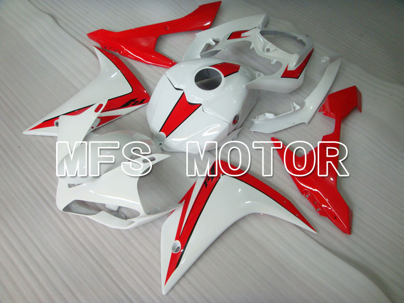 Yamaha YZF-R1 2007-2008 Injection ABS Fairing - Factory Style - White Red - MFS3530