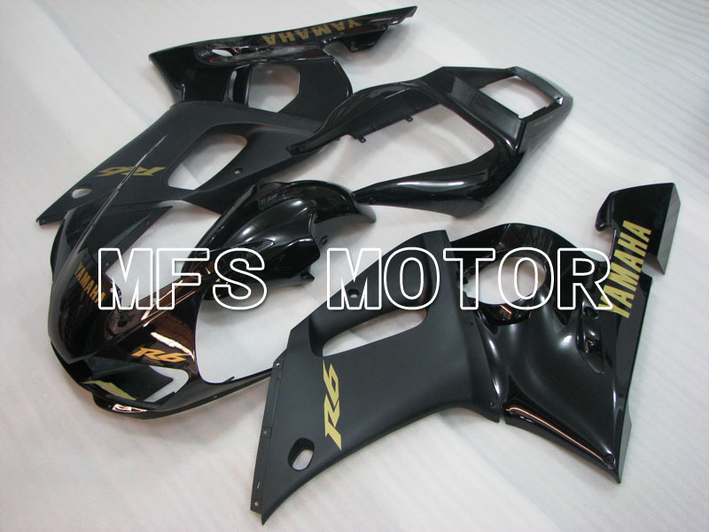 Yamaha YZF-R6 1998-2002 Injection ABS Fairing - Factory Style - Black Matte - MFS3531