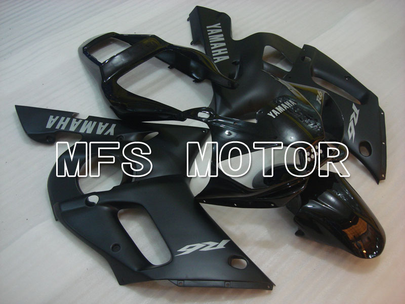 Yamaha YZF-R6 1998-2002 Carenado ABS de inyección - Fábrica Style - Negro Mate - MFS3541