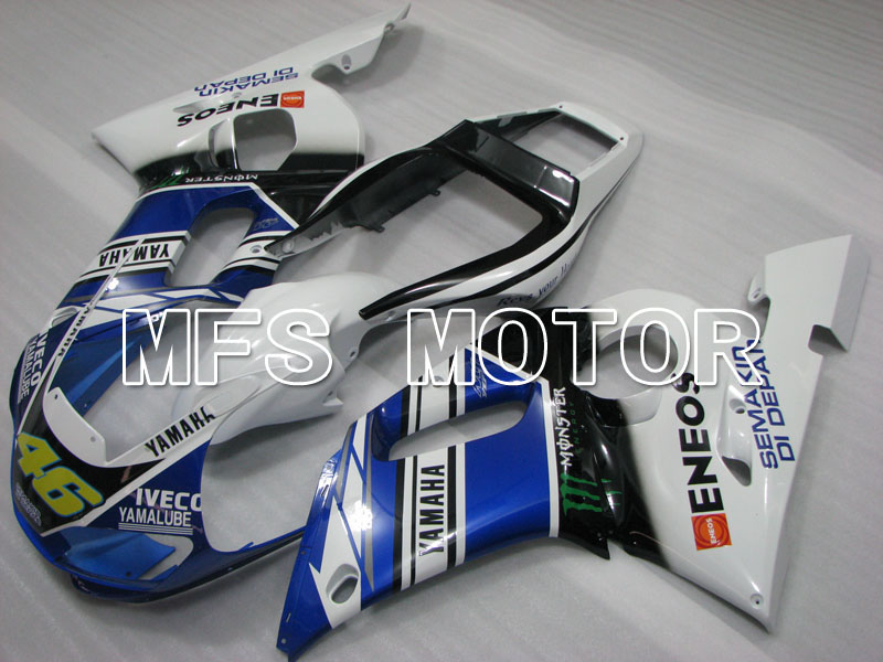Yamaha YZF-R6 1998-2002 Injection ABS Fairing - Monster - Blue White - MFS3547