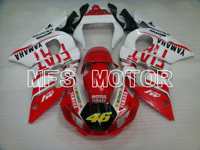Yamaha YZF-R6 1998-2002 Injection ABS Fairing - FIAT - Red White - MFS3553