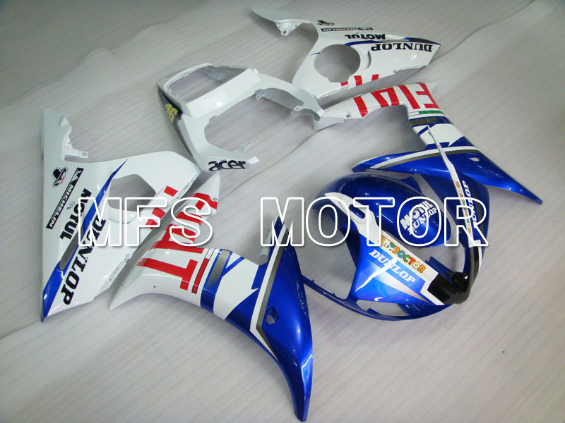 Yamaha YZF-R6 2005 Injection ABS Fairing - FIAT - Blue White - MFS3583