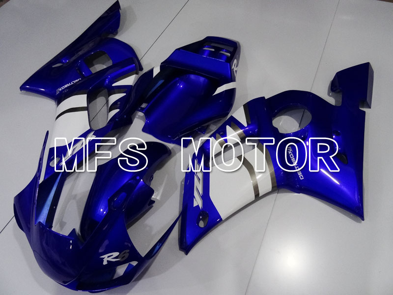 Yamaha YZF-R6 1998-2002 Injection ABS Fairing - Factory Style - Blue White - MFS3584