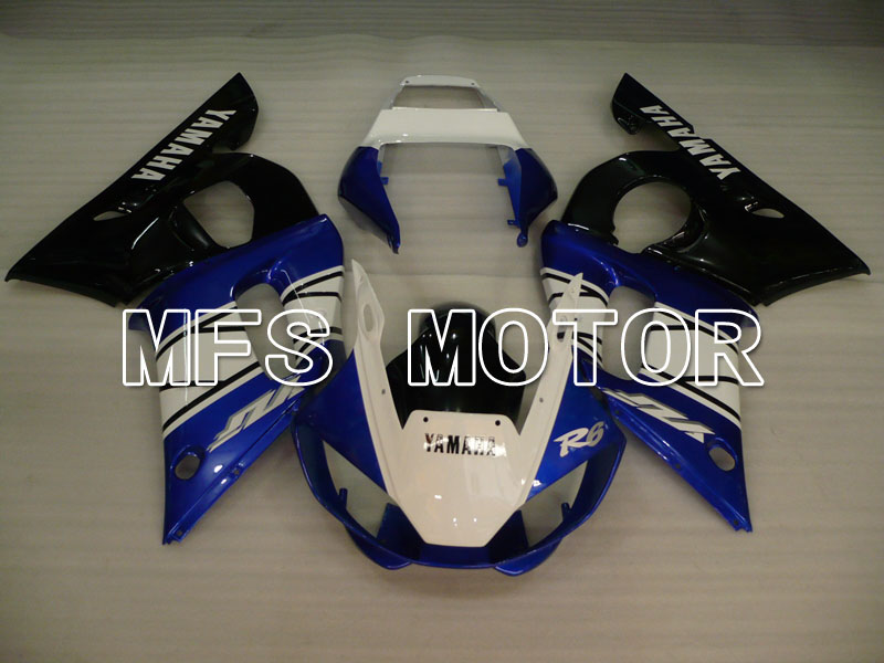 Yamaha YZF-R6 1998-2002 Injection ABS Fairing - Factory Style - Black Blue White - MFS3597