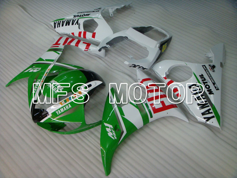 Yamaha YZF-R6 2003-2004 Injection ABS Fairing - FIAT - Green White - MFS3598