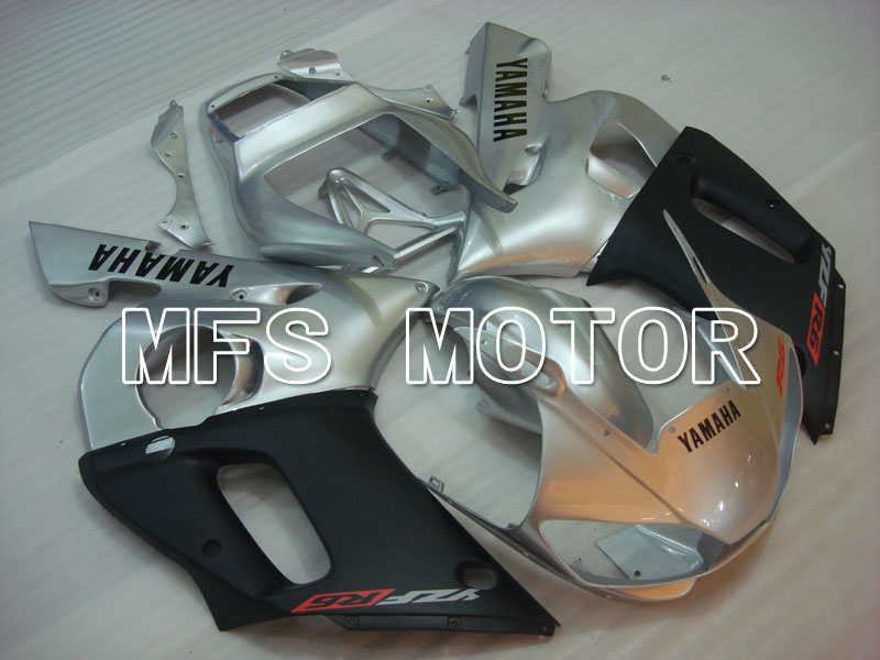 Yamaha YZF-R6 1998-2002 Injektion ABS Verkleidung - Fabrik Style - Schwarz Silber - MFS3599