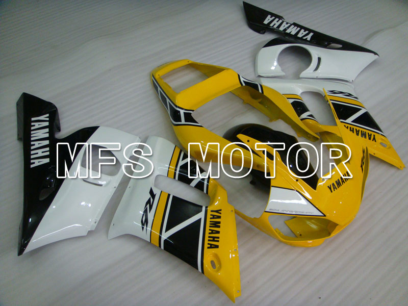 Yamaha YZF-R6 1998-2002 Injection ABS Fairing - Factory Style - Black White Yellow - MFS3603