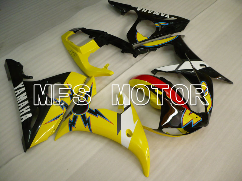 Yamaha YZF-R6 2005 Injection ABS Fairing - Others - Yellow Black - MFS3625