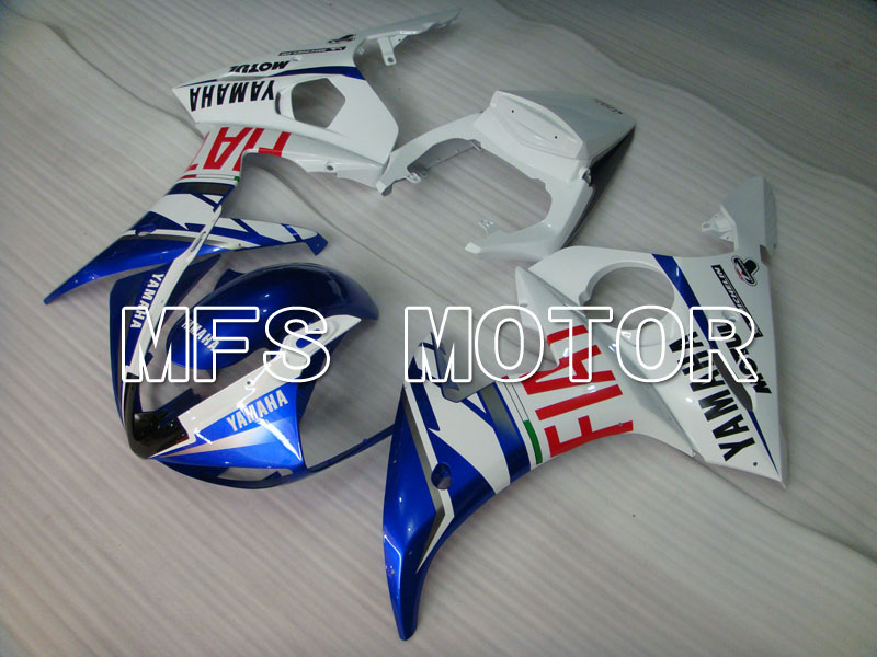 Yamaha YZF-R6 2003-2004 Injection ABS Fairing - FIAT - Blue White - MFS3646