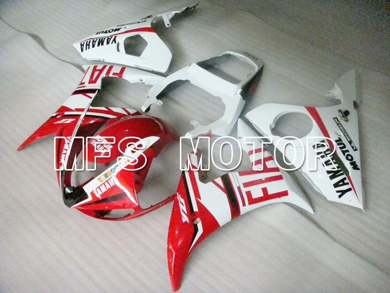 Yamaha YZF-R6 2003-2004 Injection ABS Fairing - FIAT - Red White - MFS3651