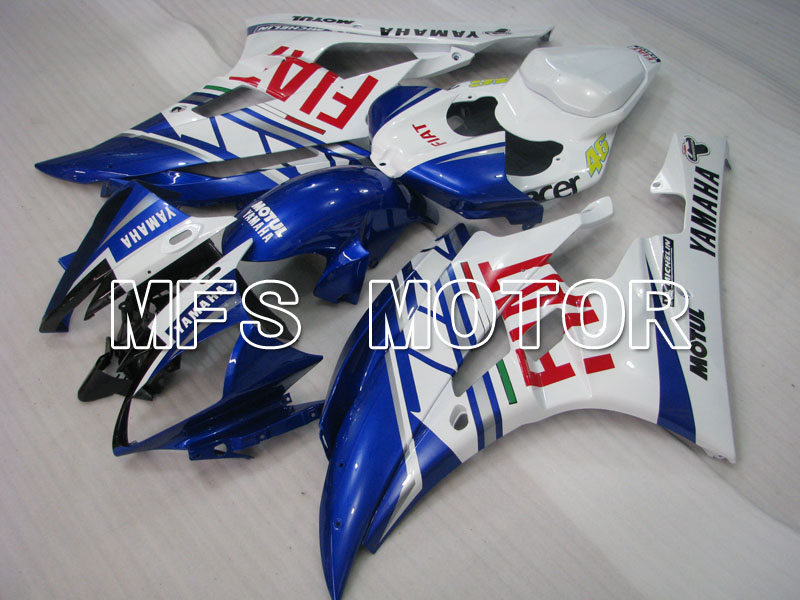 Yamaha YZF-R6 2006-2007 Injection ABS Fairing - FIAT - Blue White - MFS3685