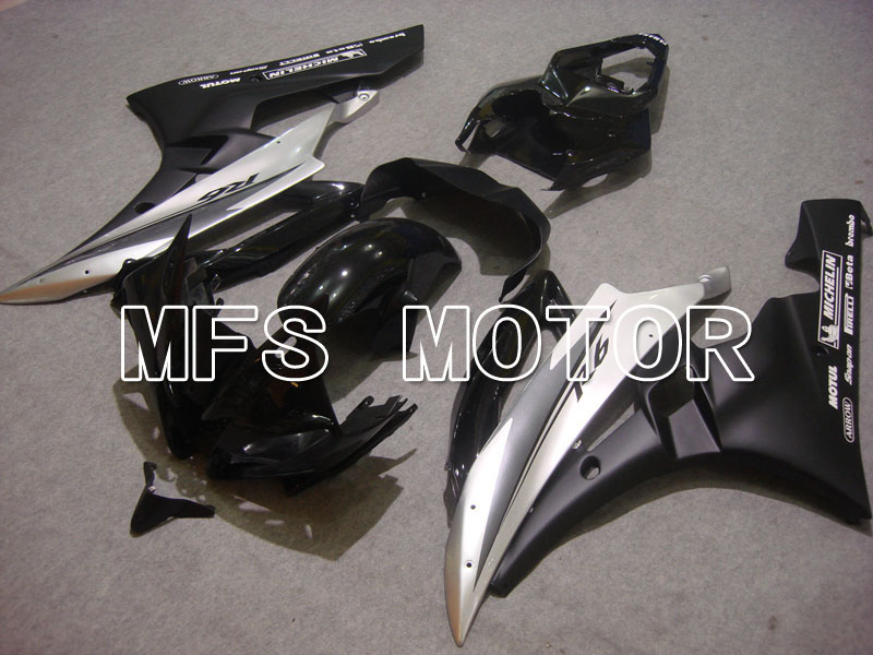 Yamaha YZF-R6 2006-2007 Injection ABS Fairing - Factory Style - Silver Black Matte - MFS3706