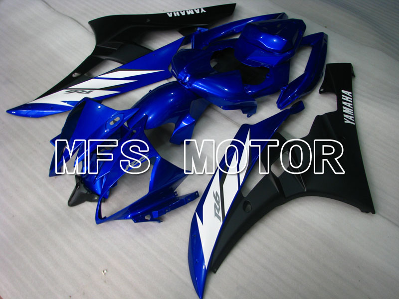 Yamaha YZF-R6 2006-2007 Injection ABS Fairing - Factory Style - Blue Black Matte - MFS3712