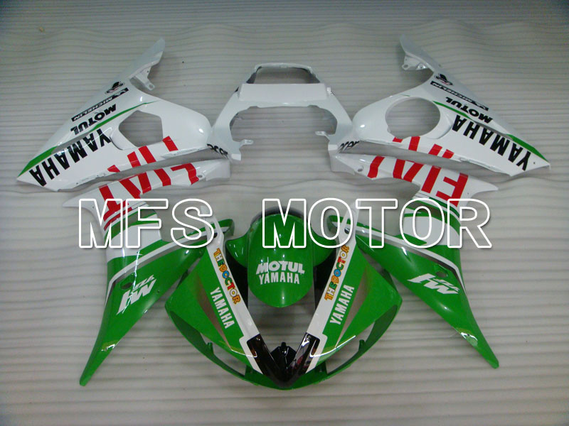 Yamaha YZF-R6 2005 Injection ABS Fairing - FIAT - Green White - MFS3721