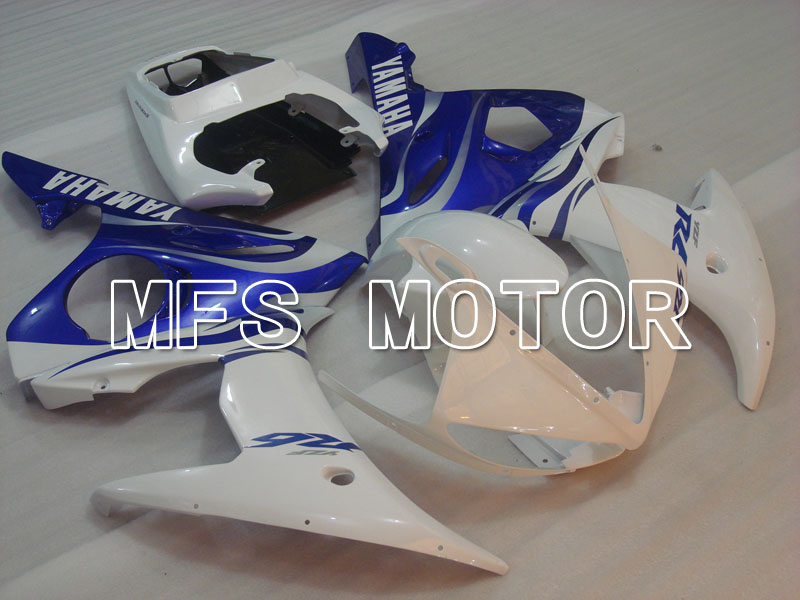 Yamaha YZF-R6 2005 Carenado ABS de inyección - Fábrica Style - Azul Blanco - MFS3747