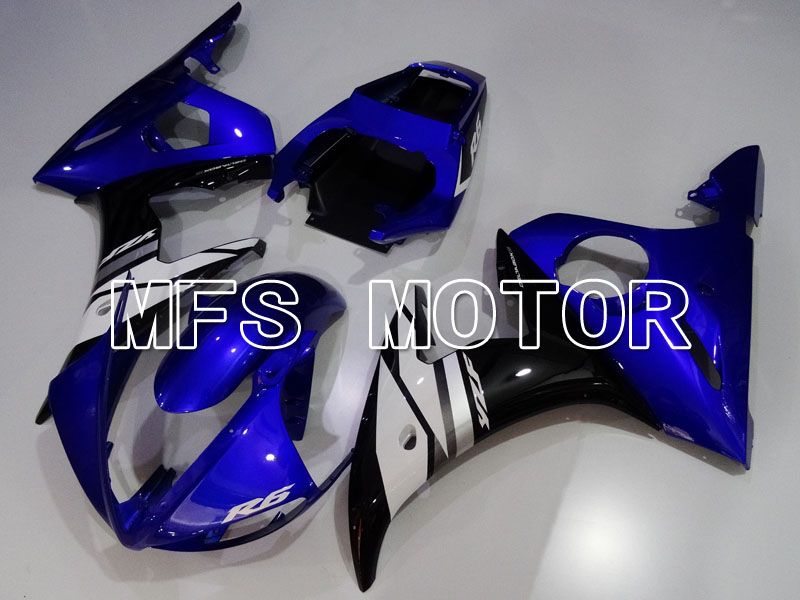 Yamaha YZF-R6 2005 Carenado ABS de inyección - Fábrica Style - Azul Negro - MFS3764