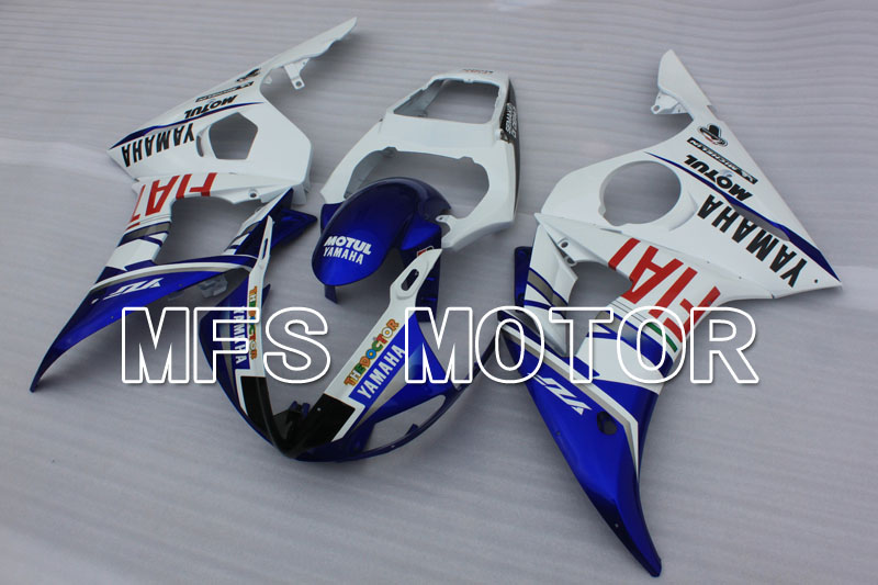 Yamaha YZF-R6 2005 Injection ABS Fairing - FIAT - Blue White - MFS3776