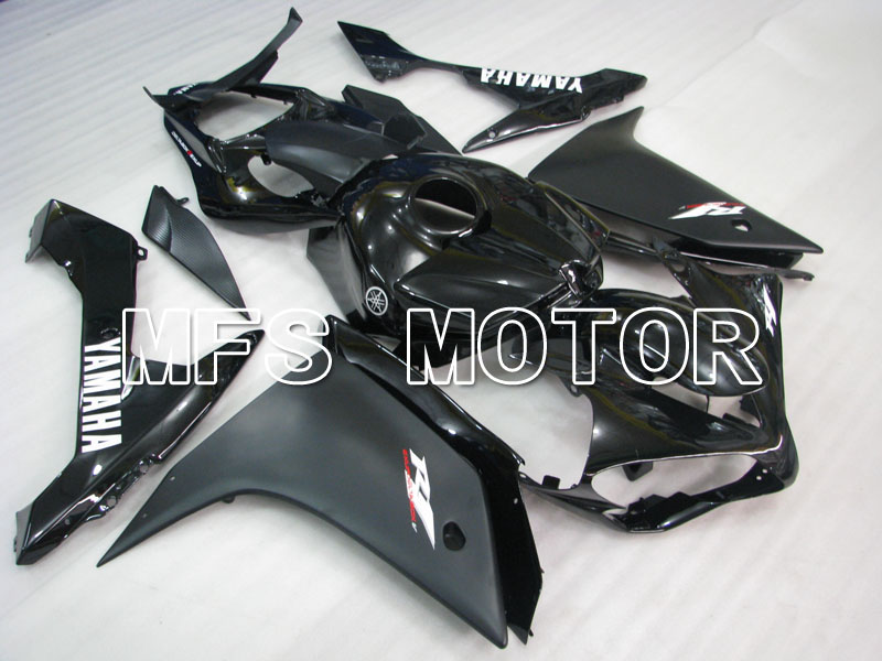 Yamaha YZF-R1 2007-2008 Carenado ABS de inyección - Fábrica Style - Mate Negro - MFS3478