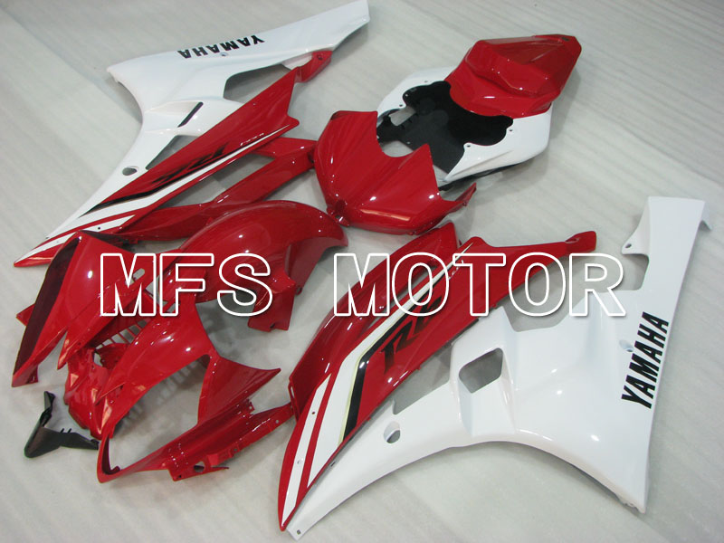 Yamaha YZF-R6 2006-2007 Injection ABS Carénage - Usine Style - rouge blanc - MFS3807
