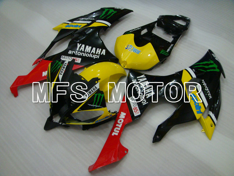 Yamaha YZF-R6 2008-2016 Injection ABS Fairing - Monster - Yellow Black - MFS3821