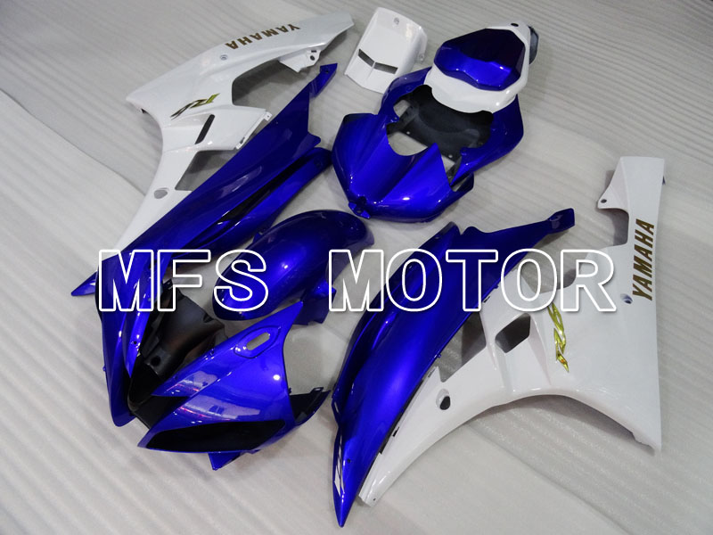 Yamaha YZF-R6 2006-2007 Injection ABS Carénage - Usine Style - Bleu blanc - MFS3826