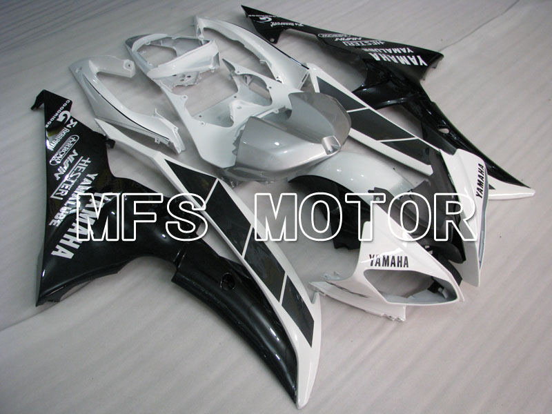 Yamaha YZF-R6 2008-2016 Injection ABS Carénage - Usine Style - blanc Noir - MFS3828